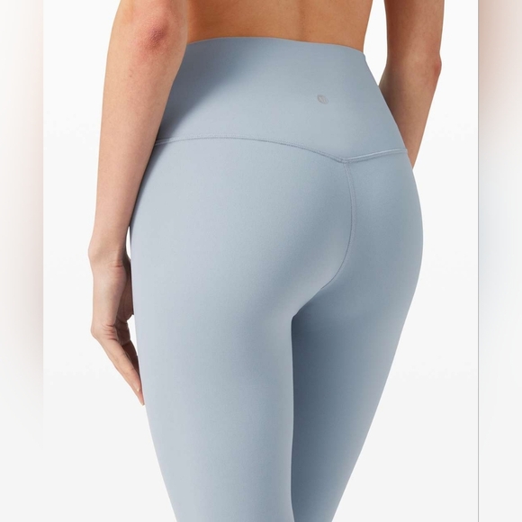 Lululemon Align Pant II 25" Chambray Size 2 Leggings High Rise Waist - Picture 2 of 9